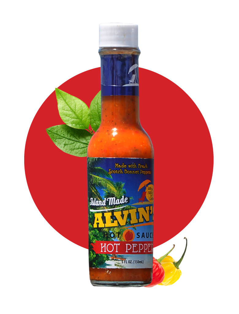 Alvins Red Pepper Hot Sauce